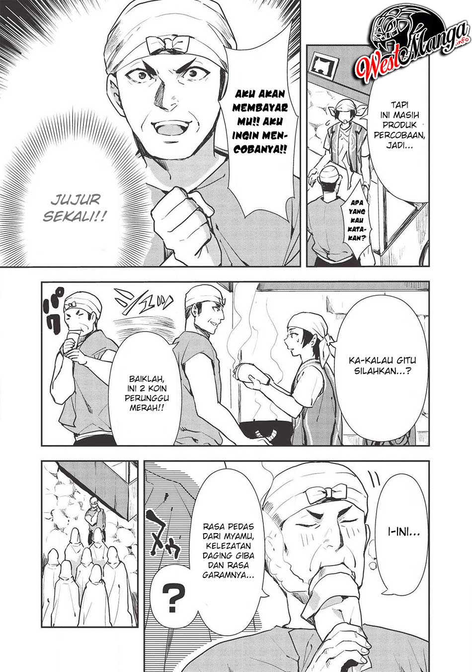 Isekai Ryouridou Chapter 25 Bahasa Indonesia