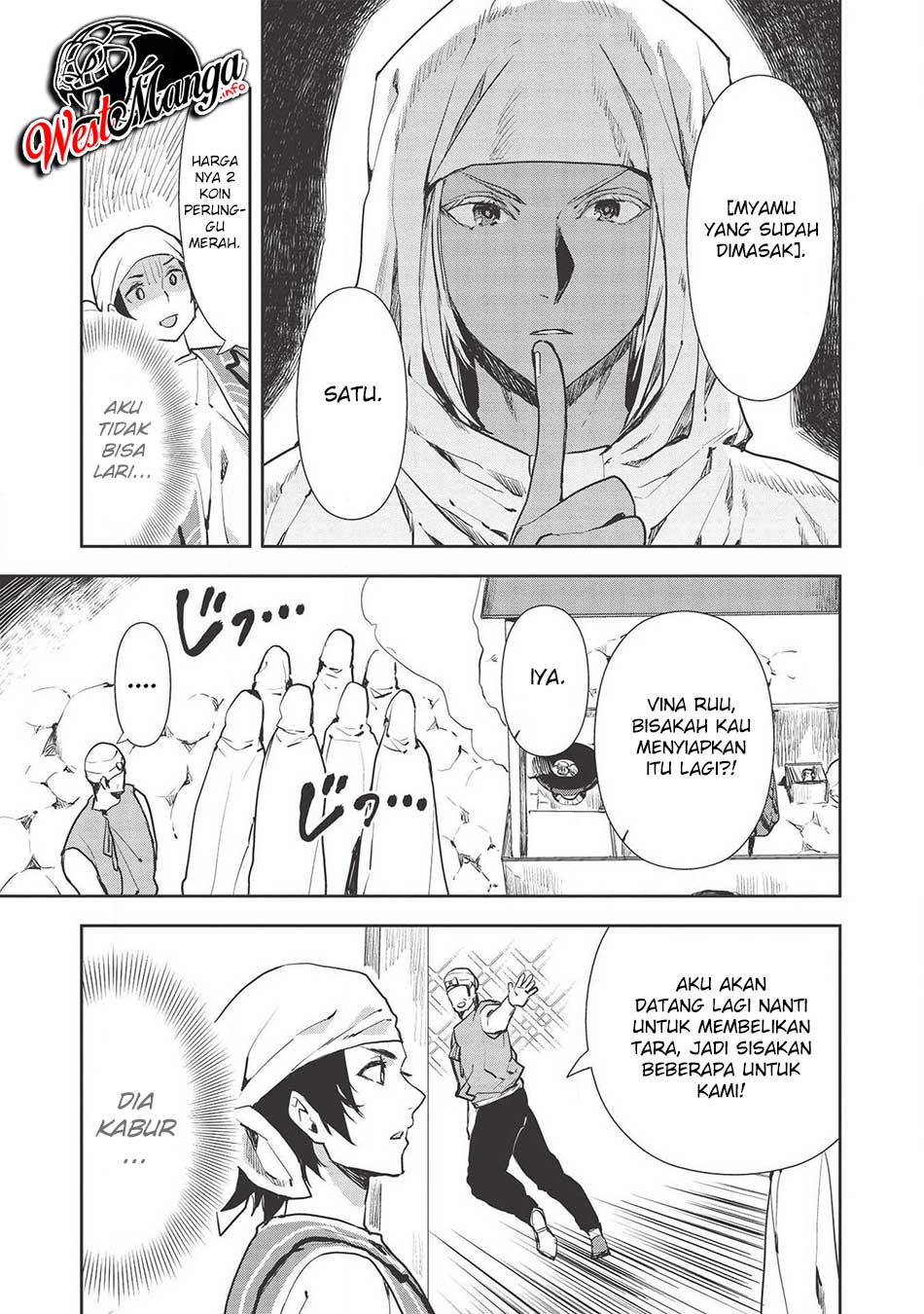 Isekai Ryouridou Chapter 25 Bahasa Indonesia