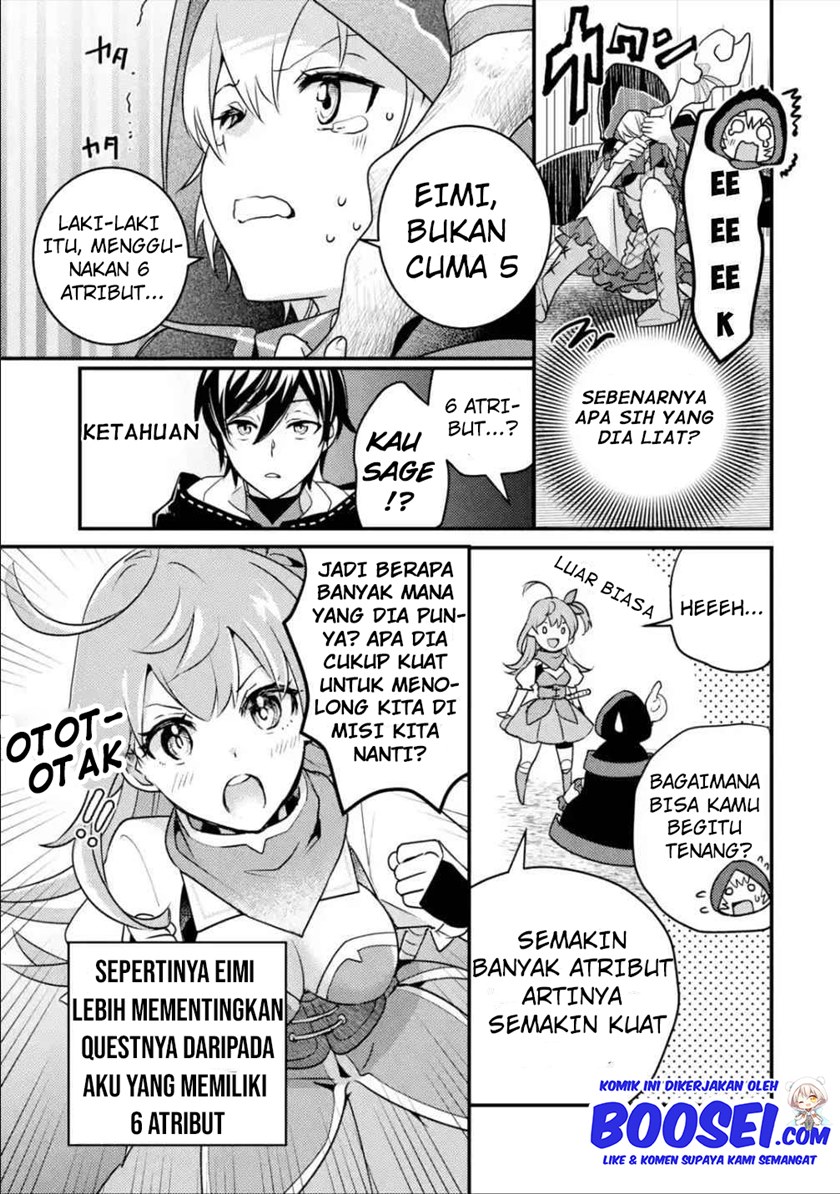 Isekai Tensei de Kenja ni Natte Boukensha Seikatsu Chapter 06 Bahasa Indonesia