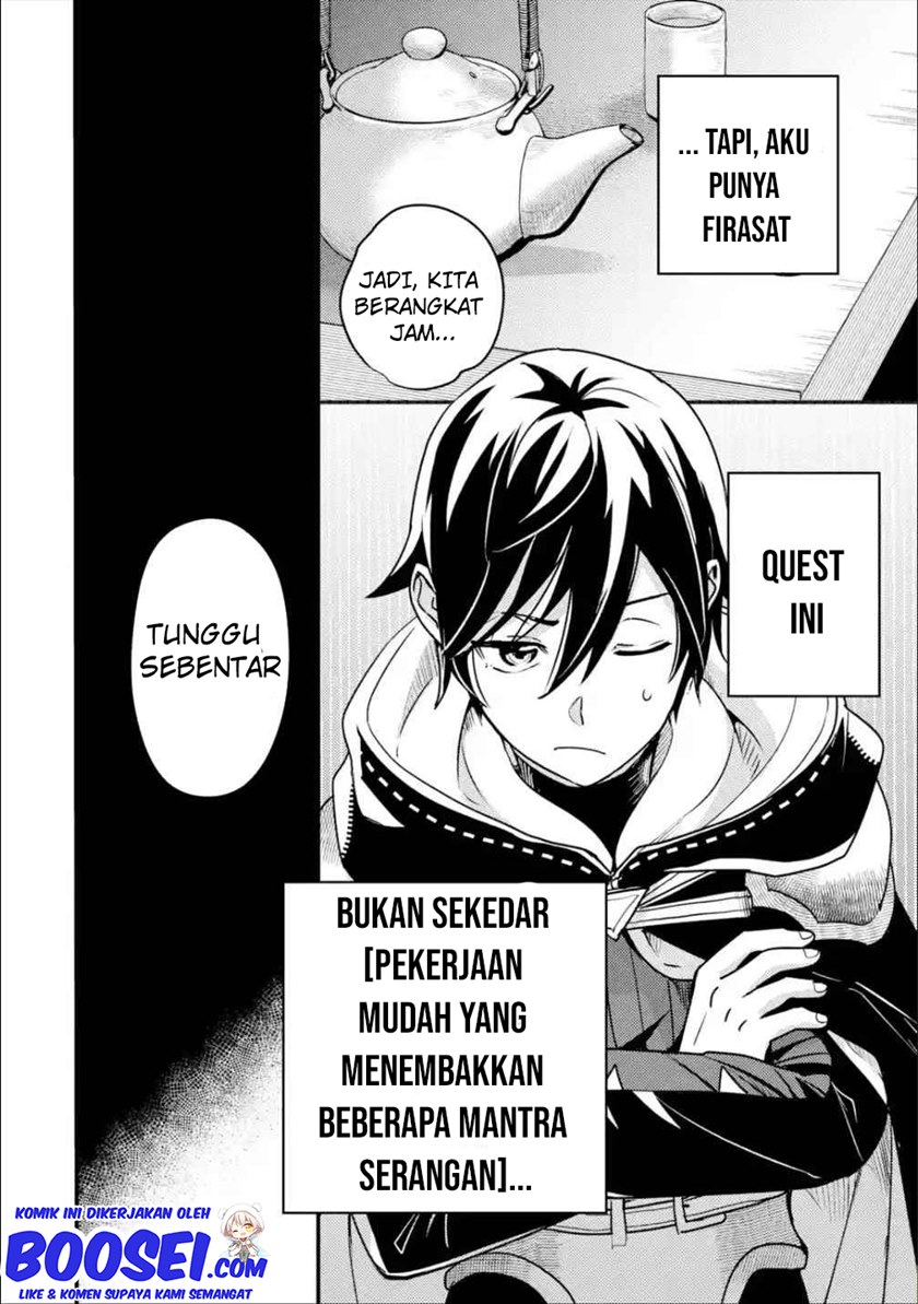 Isekai Tensei de Kenja ni Natte Boukensha Seikatsu Chapter 06 Bahasa Indonesia