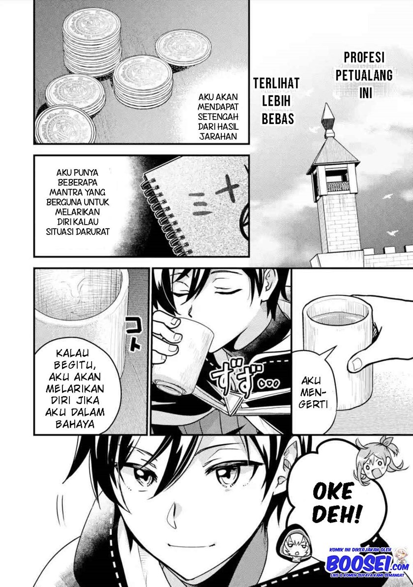 Isekai Tensei de Kenja ni Natte Boukensha Seikatsu Chapter 06 Bahasa Indonesia