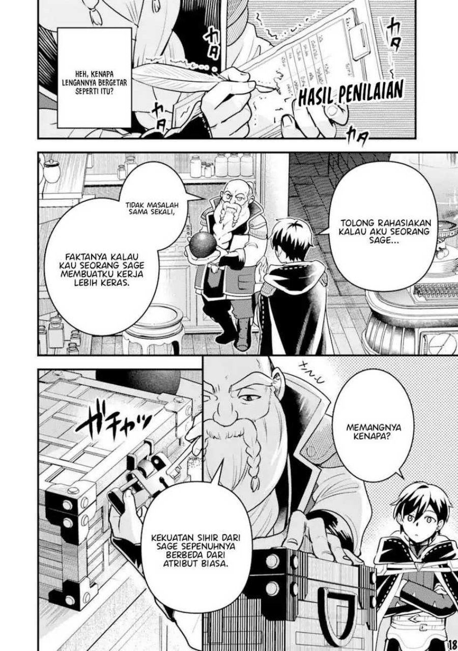 Isekai Tensei de Kenja ni Natte Boukensha Seikatsu Chapter 20 Bahasa Indonesia