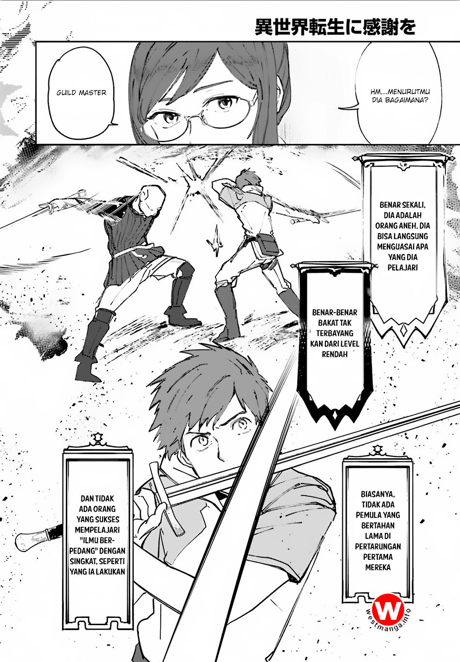 Isekai Tensei ni Kansha o Chapter 02 Bahasa Indonesia