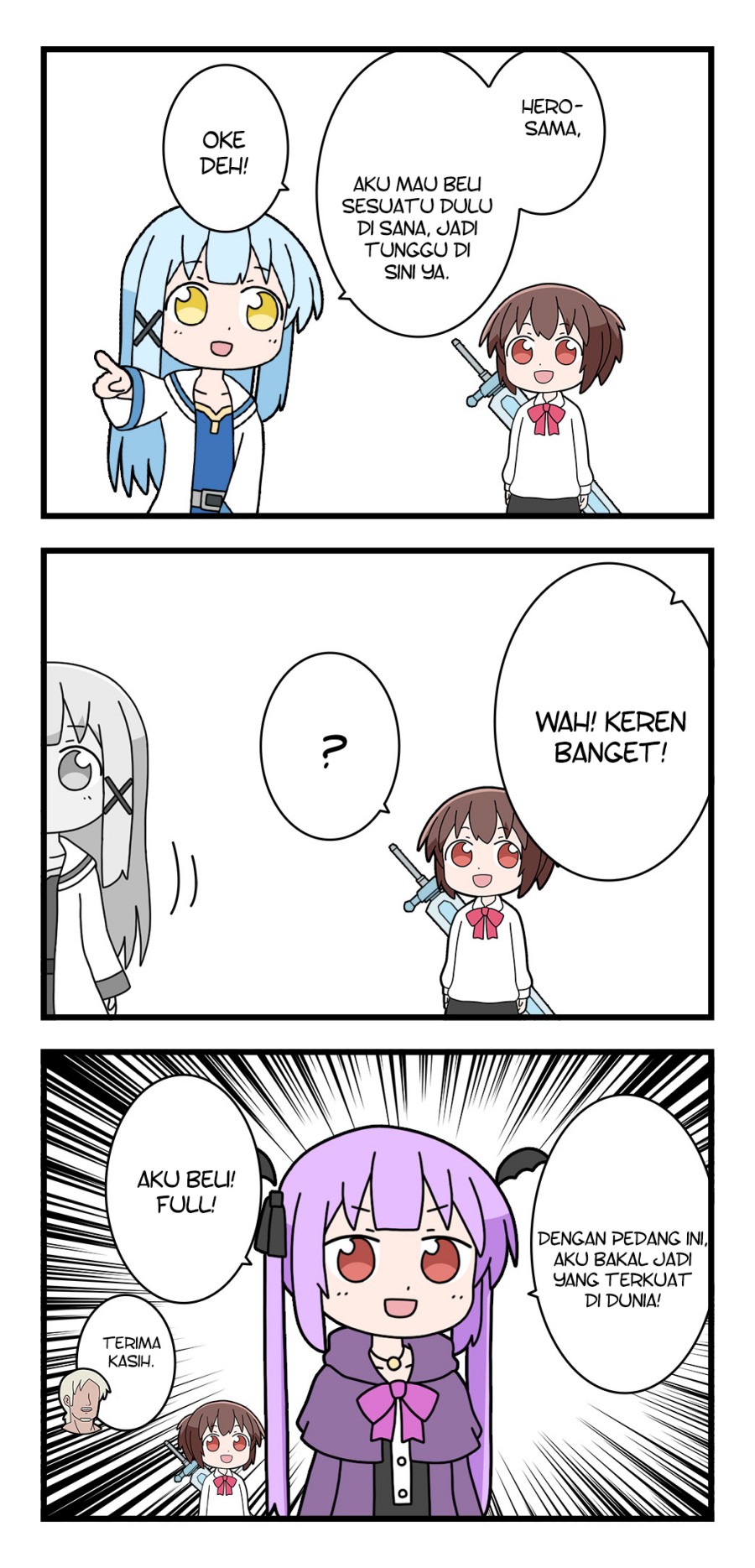 Isekai Yuusha Mizuki Chapter 11 Bahasa Indonesia