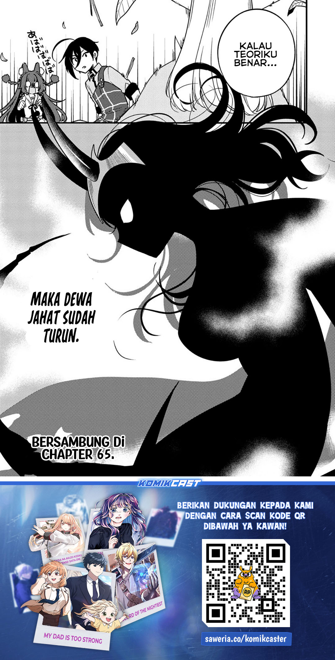 Isekai de Kojiin wo Hiraita kedo, Naze ka Darehitori Sudatou to Shinai Ken Chapter 64 Bahasa Indonesia