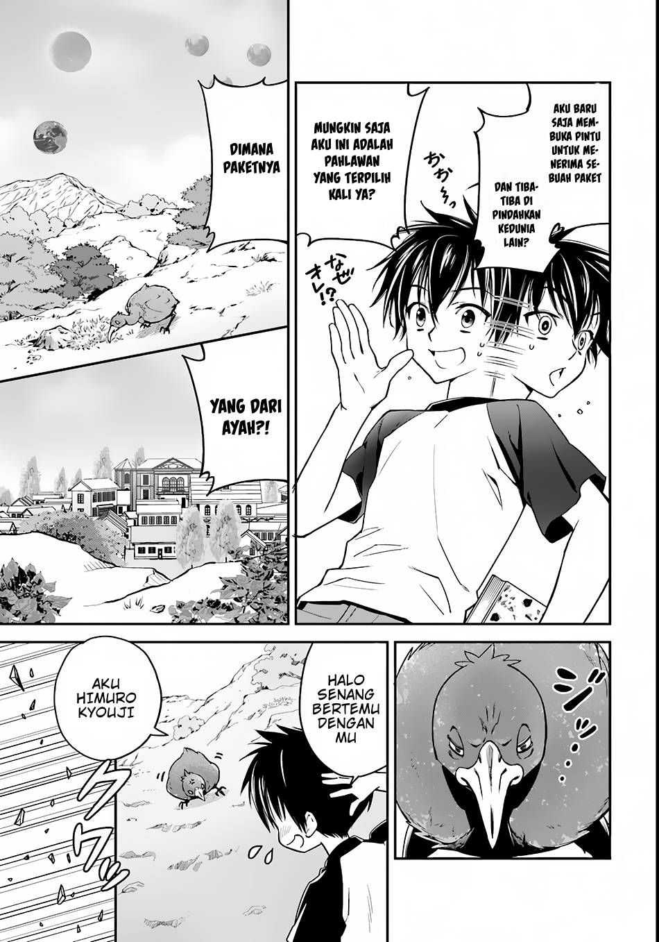 Isekai desu ga Mamono Saibai shiteimasu. Chapter 01 Bahasa Indonesia