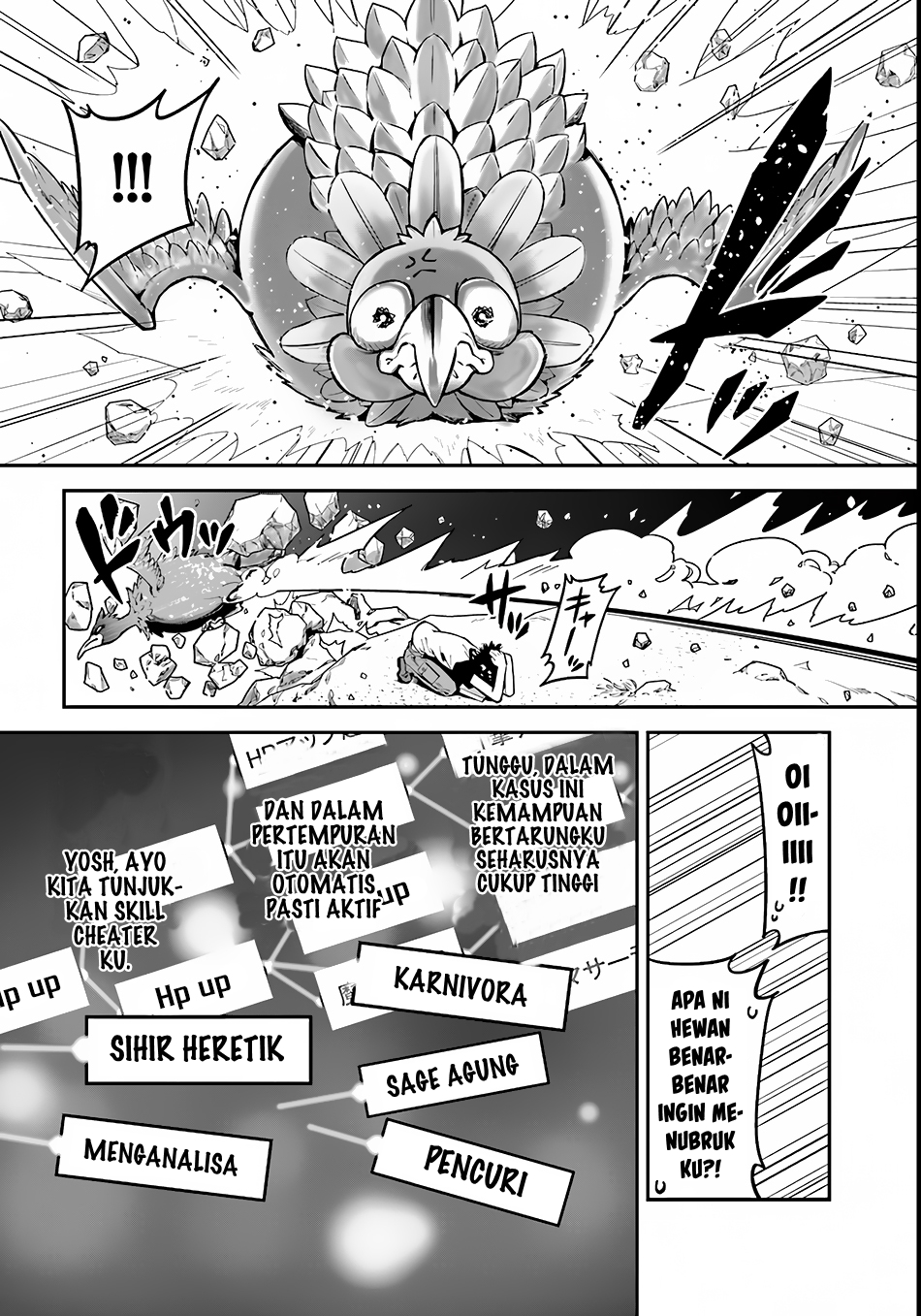 Isekai desu ga Mamono Saibai shiteimasu. Chapter 01 Bahasa Indonesia