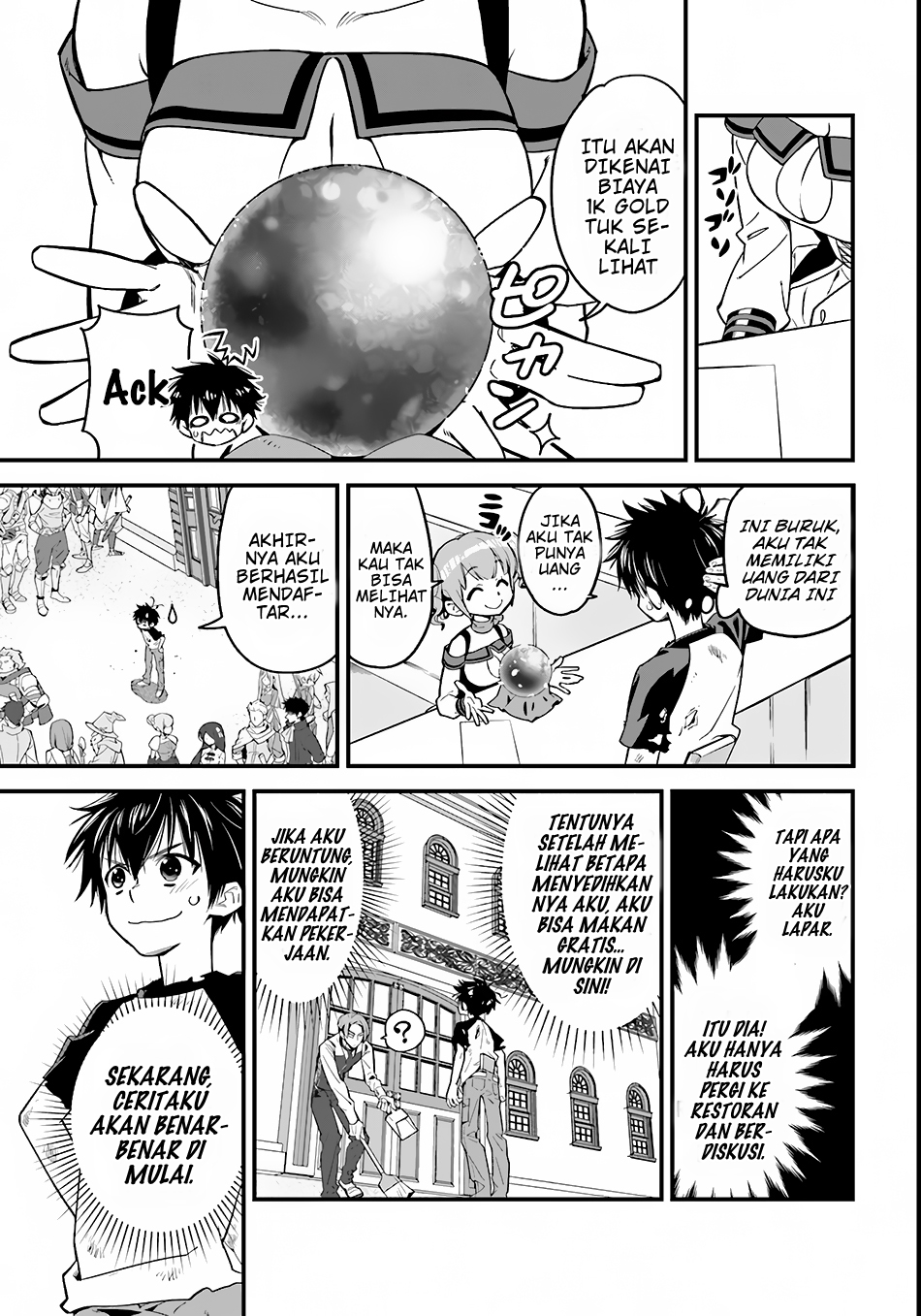 Isekai desu ga Mamono Saibai shiteimasu. Chapter 01 Bahasa Indonesia