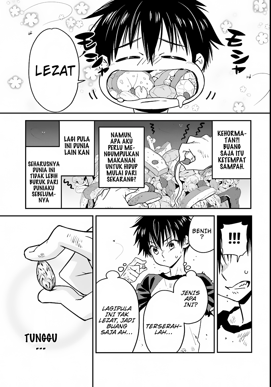 Isekai desu ga Mamono Saibai shiteimasu. Chapter 01 Bahasa Indonesia