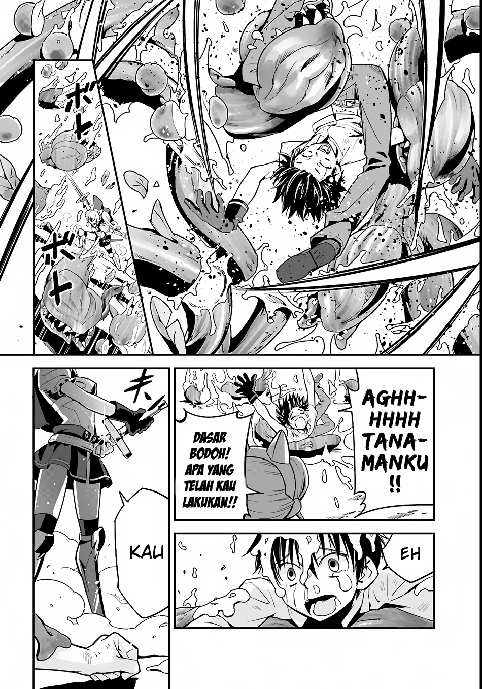 Isekai desu ga Mamono Saibai shiteimasu. Chapter 01 Bahasa Indonesia