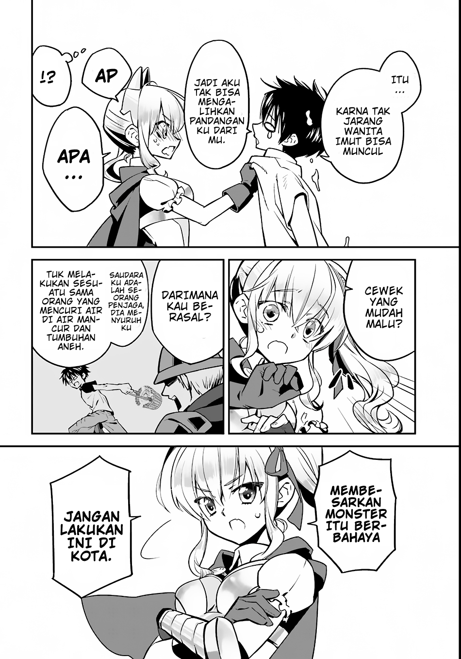 Isekai desu ga Mamono Saibai shiteimasu. Chapter 01 Bahasa Indonesia