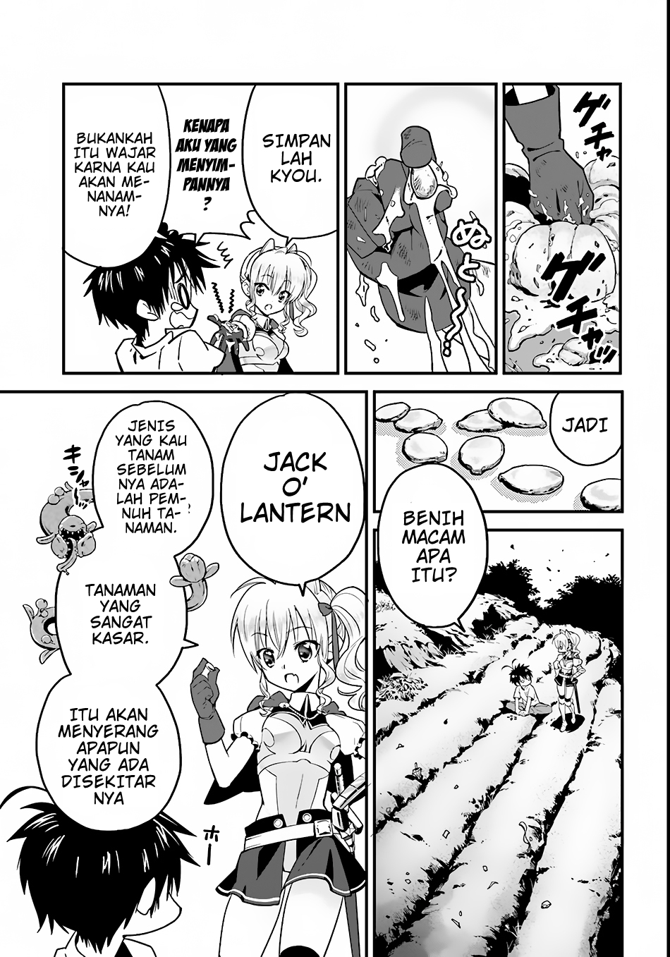 Isekai desu ga Mamono Saibai shiteimasu. Chapter 01 Bahasa Indonesia