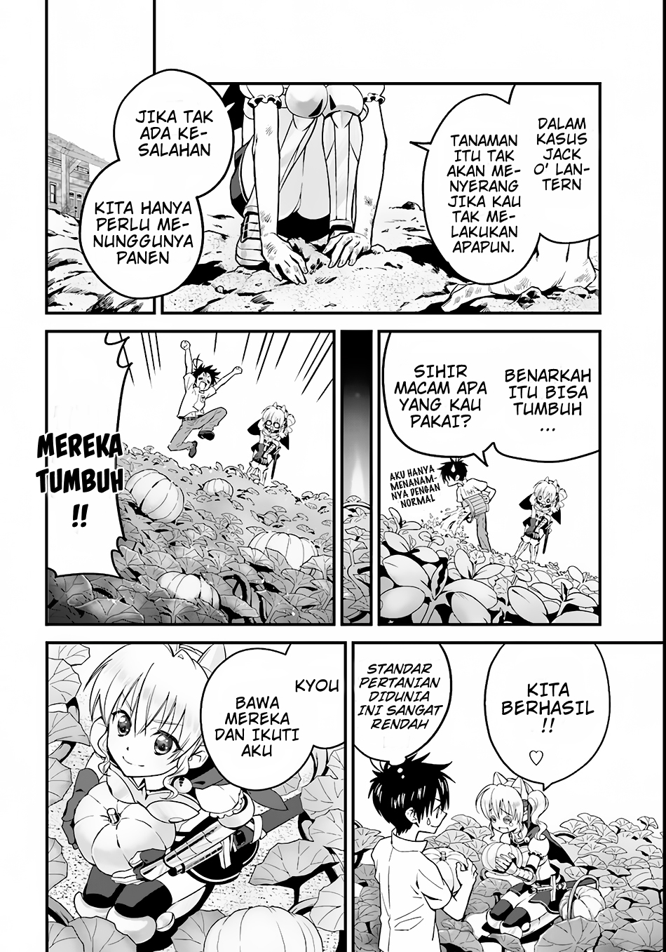 Isekai desu ga Mamono Saibai shiteimasu. Chapter 01 Bahasa Indonesia