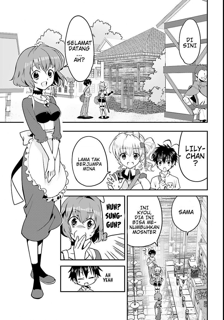 Isekai desu ga Mamono Saibai shiteimasu. Chapter 01 Bahasa Indonesia