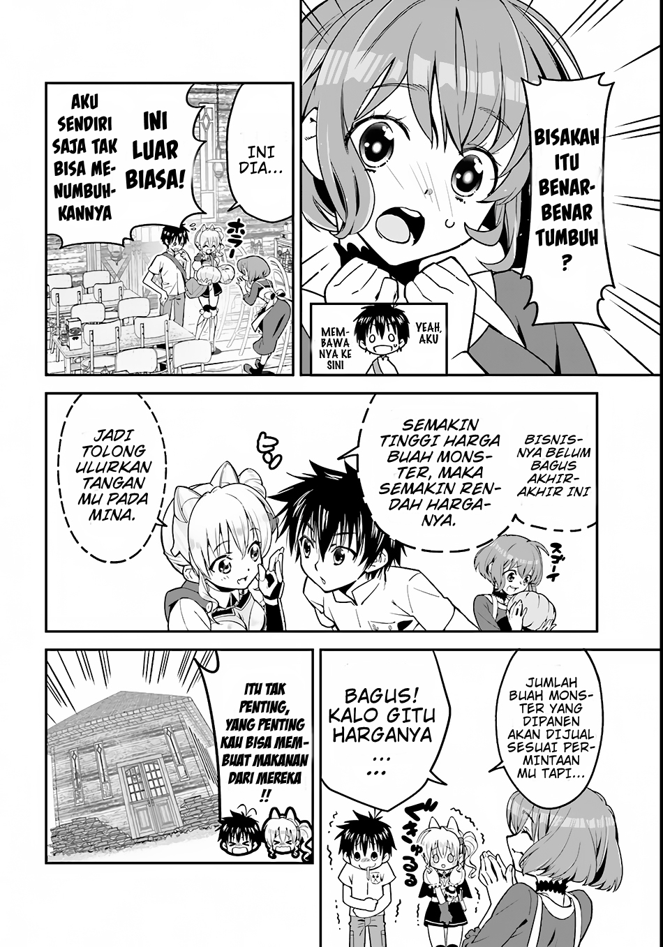 Isekai desu ga Mamono Saibai shiteimasu. Chapter 01 Bahasa Indonesia
