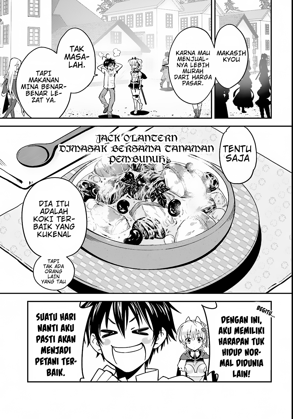 Isekai desu ga Mamono Saibai shiteimasu. Chapter 01 Bahasa Indonesia