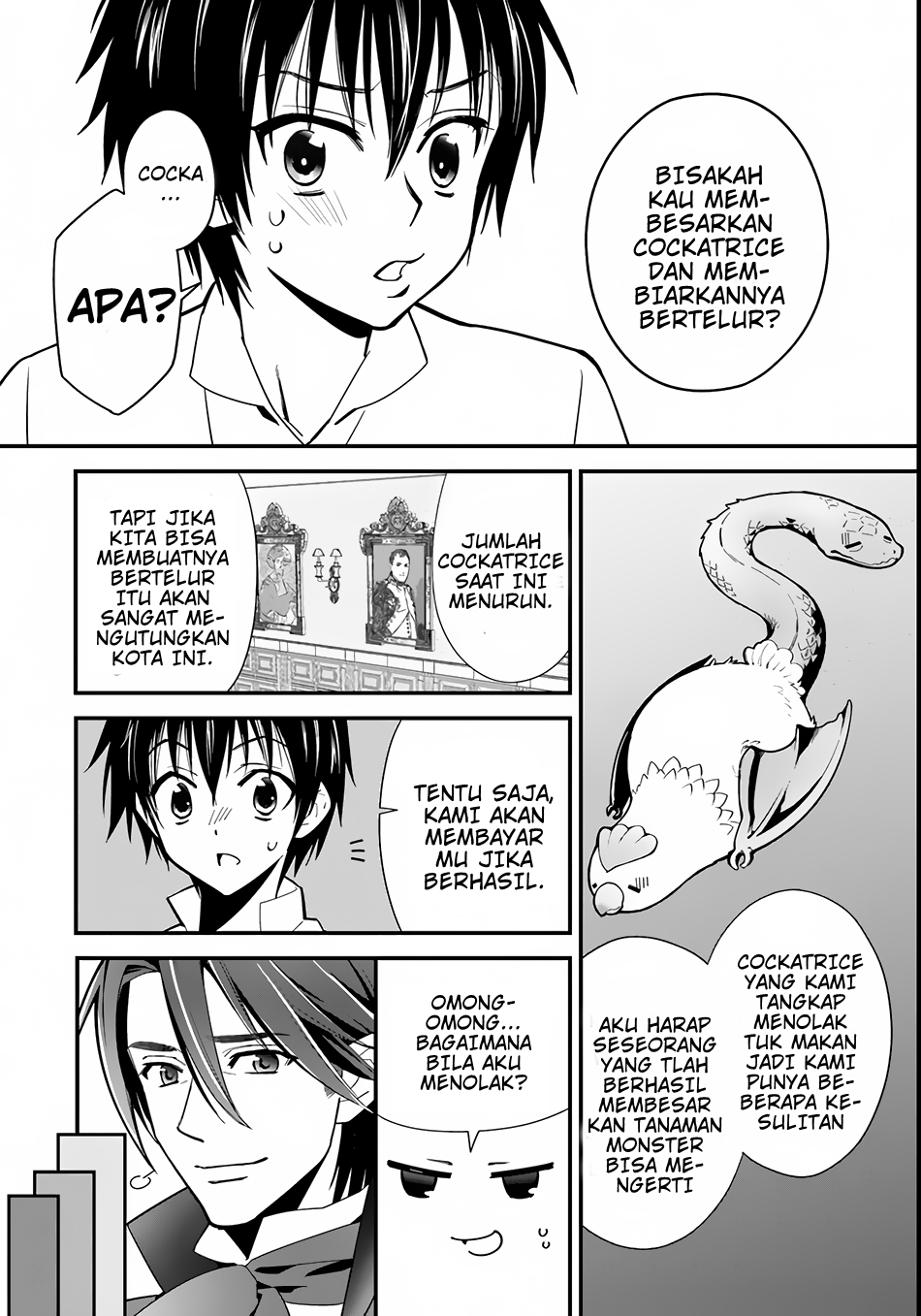 Isekai desu ga Mamono Saibai shiteimasu. chapter 3