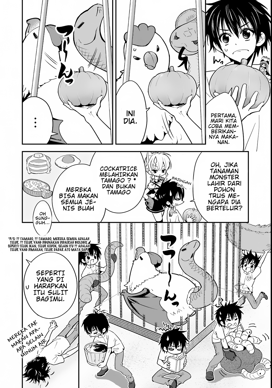Isekai desu ga Mamono Saibai shiteimasu. chapter 3