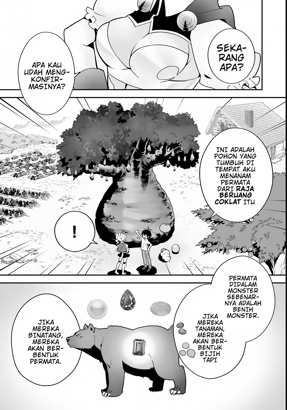 Isekai desu ga Mamono Saibai shiteimasu. chapter 3
