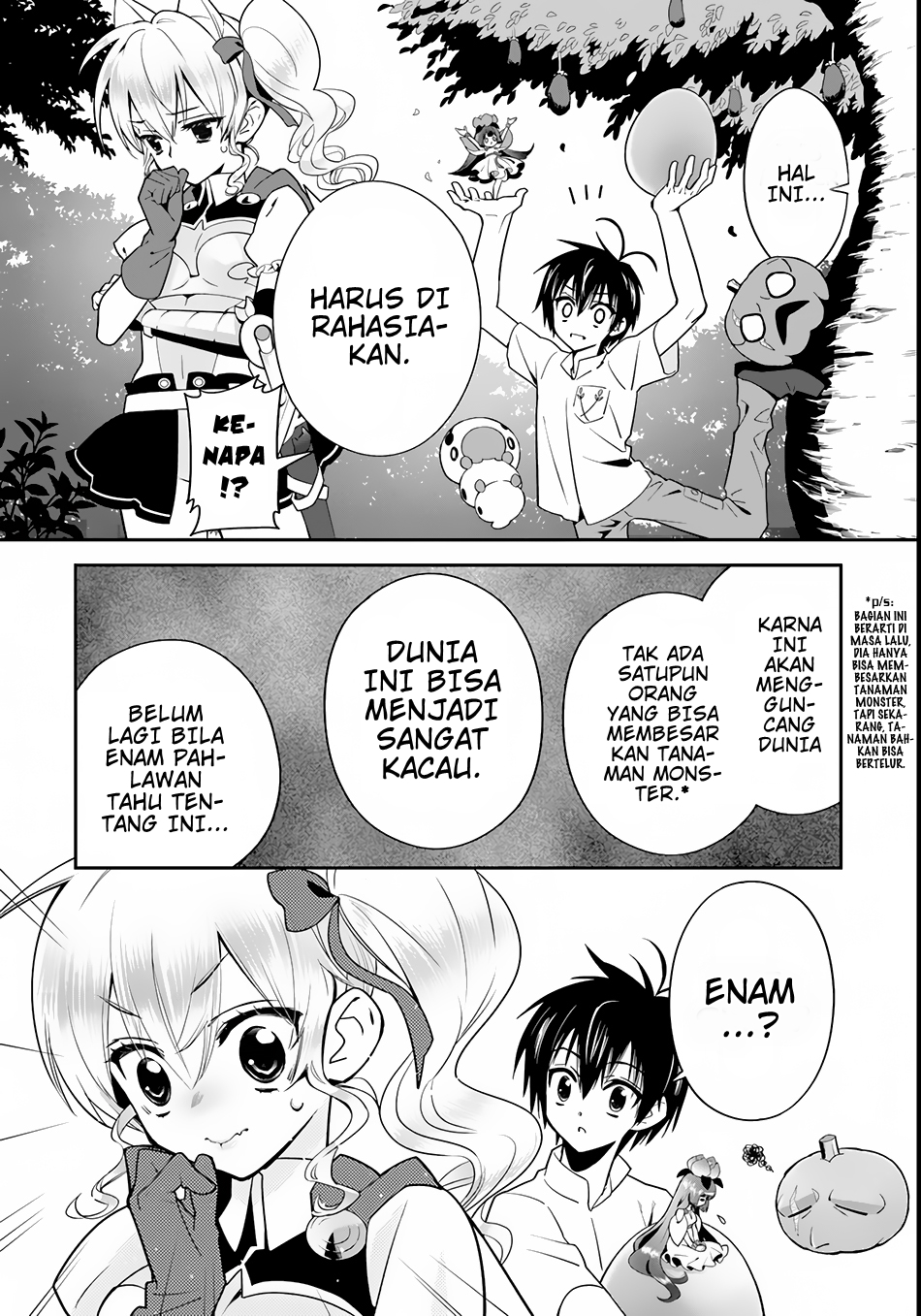 Isekai desu ga Mamono Saibai shiteimasu. chapter 3
