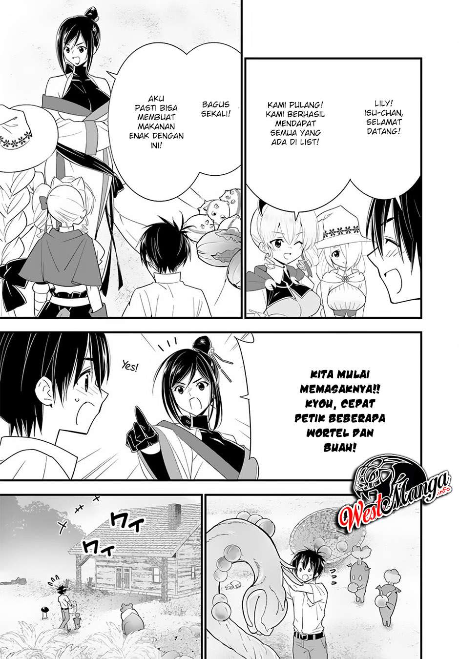 Isekai desu ga Mamono Saibai shiteimasu. chapter 34