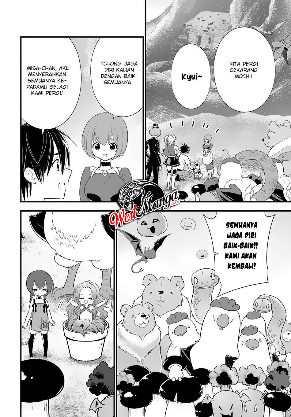 Isekai desu ga Mamono Saibai shiteimasu. chapter 35