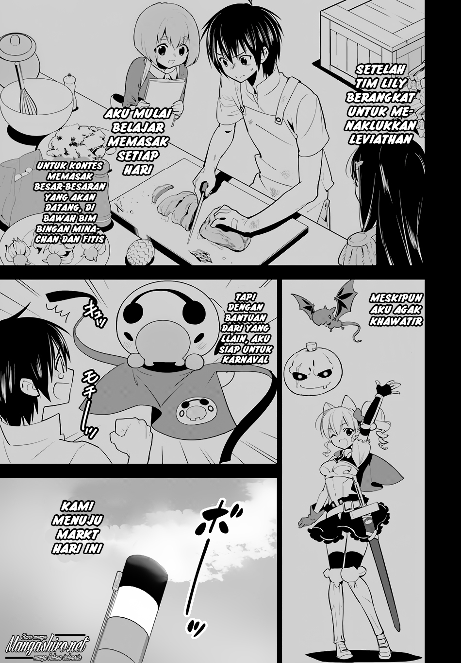 Isekai desu ga Mamono Saibai shiteimasu. chapter 9