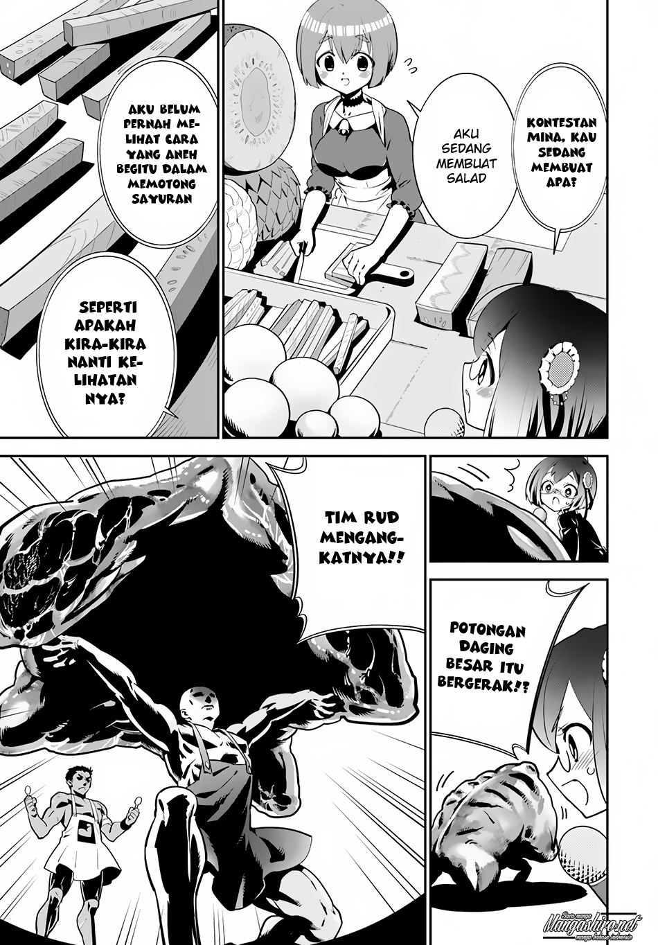 Isekai desu ga Mamono Saibai shiteimasu. chapter 9