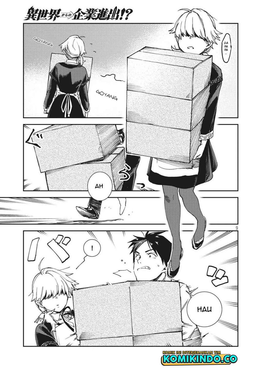 Isekai Kara no Kigyou Shinshutsu?! chapter 6