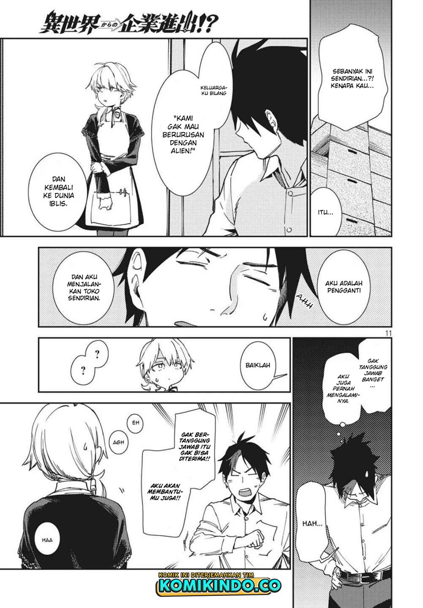 Isekai Kara no Kigyou Shinshutsu?! chapter 6