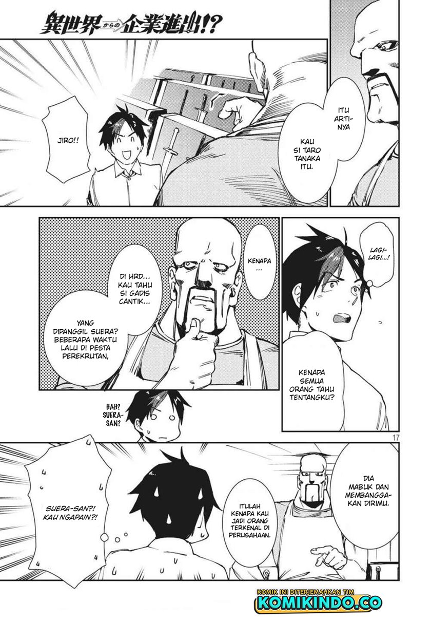 Isekai Kara no Kigyou Shinshutsu?! chapter 6
