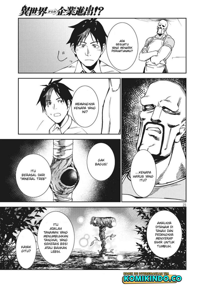 Isekai Kara no Kigyou Shinshutsu?! chapter 6