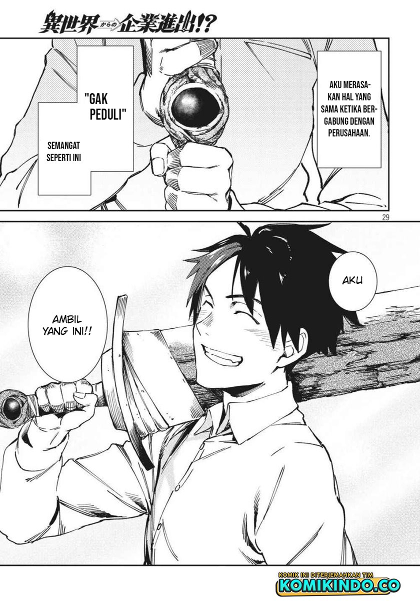 Isekai Kara no Kigyou Shinshutsu?! chapter 6