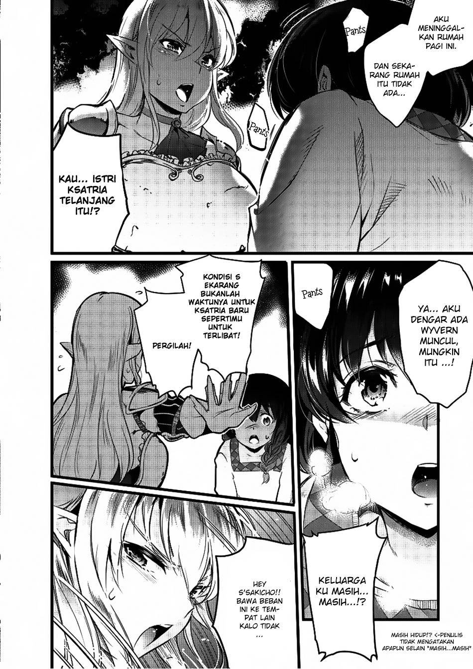 Isekai ni Tensei Shitara Zenra ni Sareta chapter 3