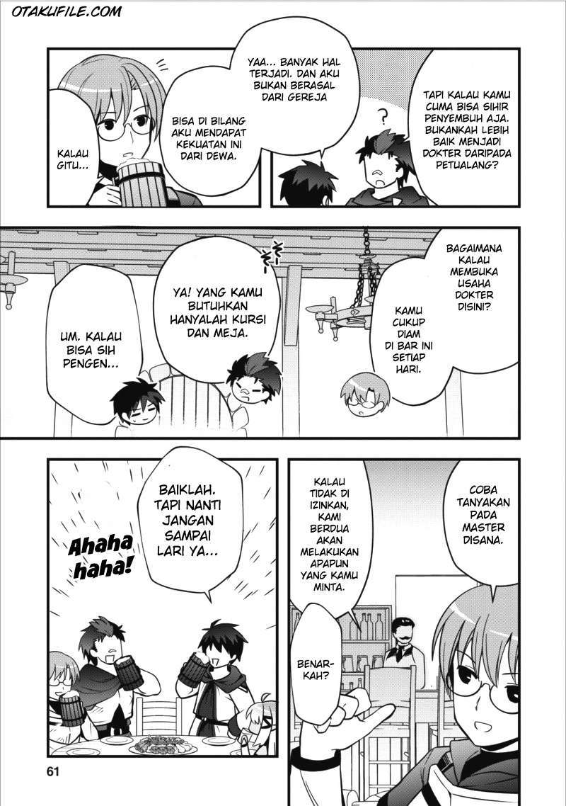 Isekai no Meikyuu Toshi de Chiyu Mahoutsukai Yattemasu chapter 2