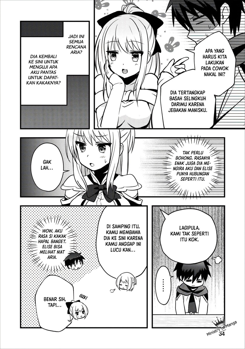 Isekai no Meikyuu Toshi de Chiyu Mahoutsukai Yattemasu chapter 12