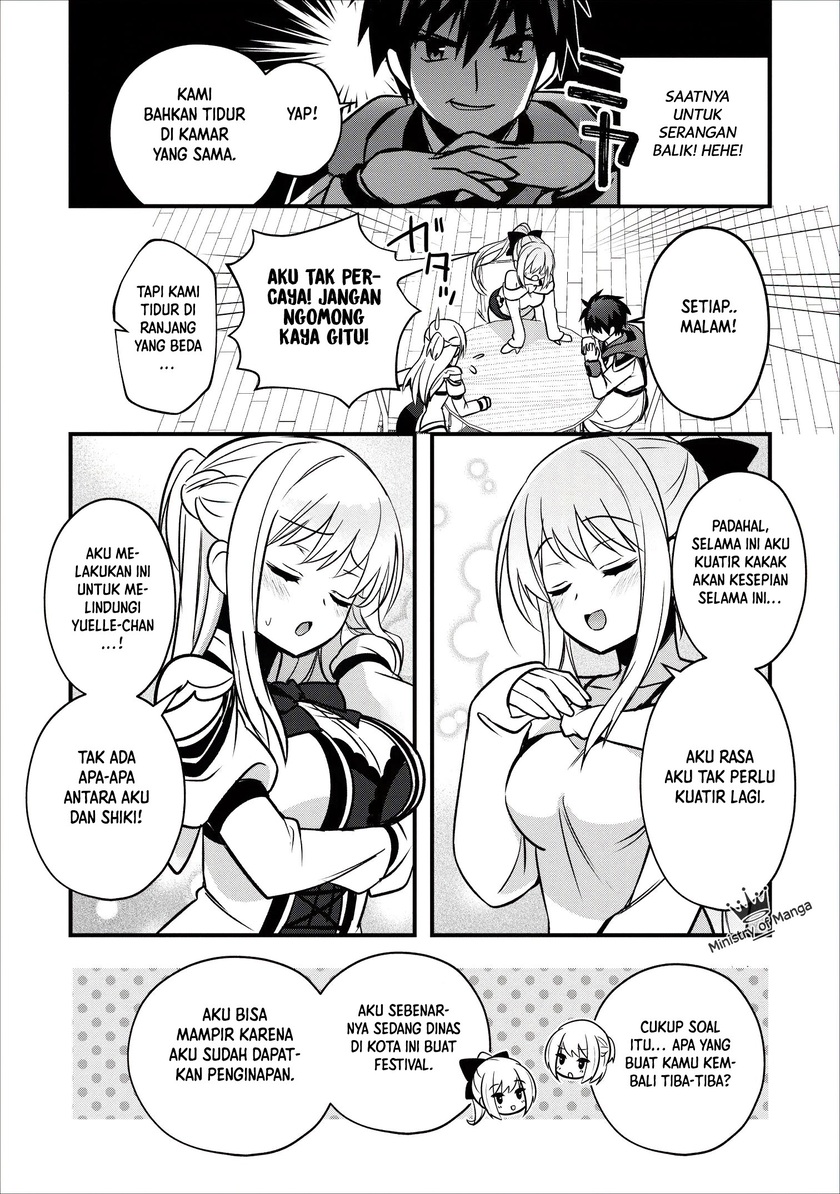 Isekai no Meikyuu Toshi de Chiyu Mahoutsukai Yattemasu chapter 12