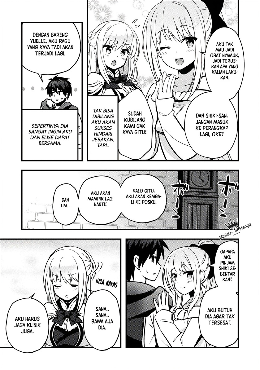 Isekai no Meikyuu Toshi de Chiyu Mahoutsukai Yattemasu chapter 12