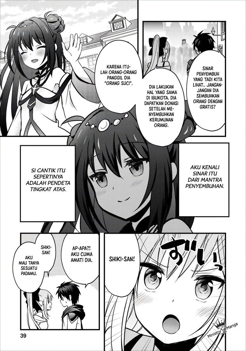 Isekai no Meikyuu Toshi de Chiyu Mahoutsukai Yattemasu chapter 12