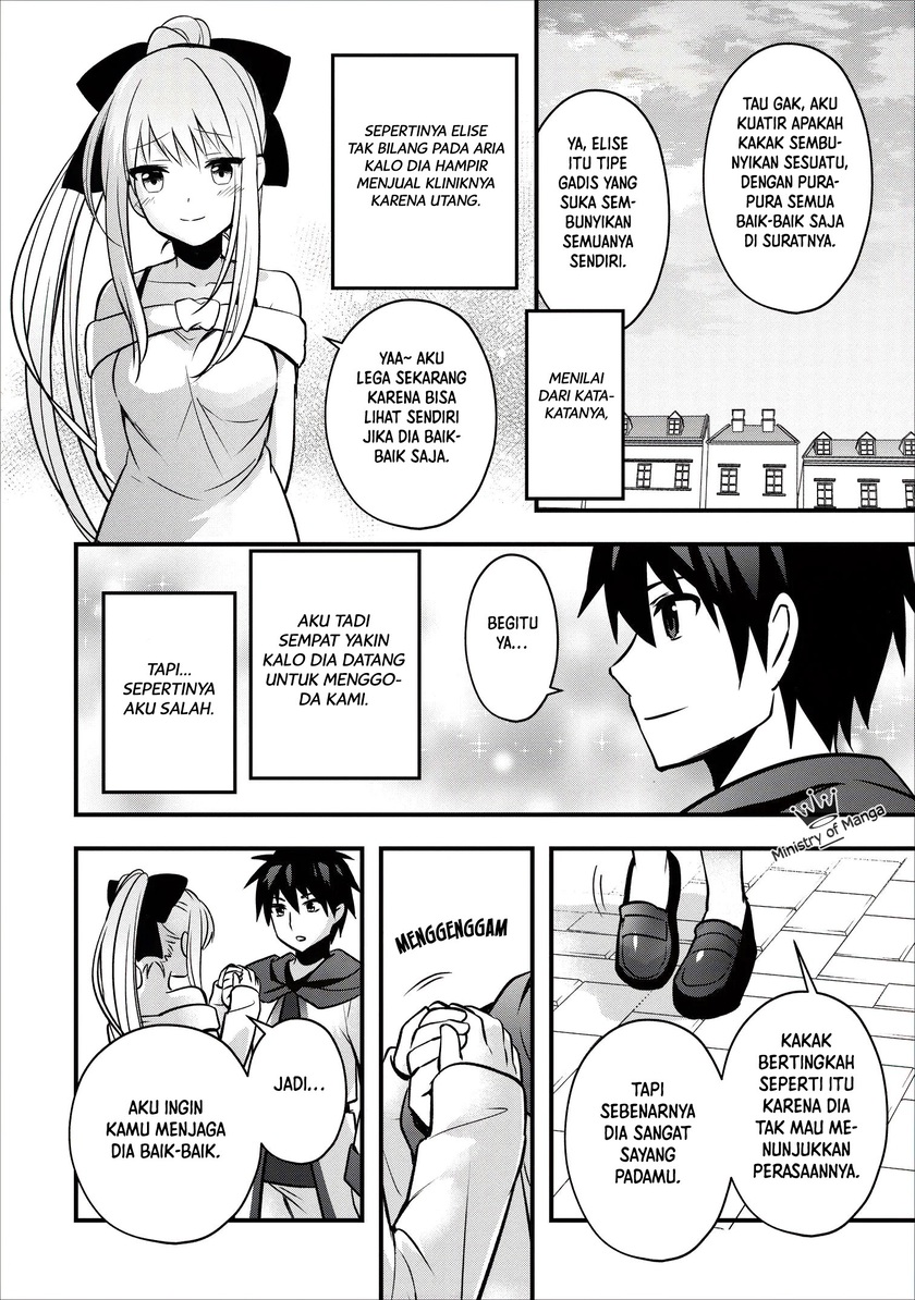 Isekai no Meikyuu Toshi de Chiyu Mahoutsukai Yattemasu chapter 12