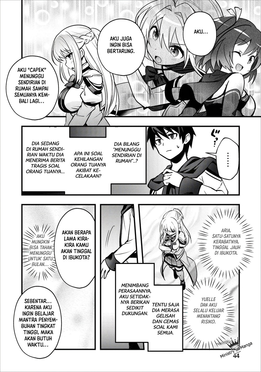 Isekai no Meikyuu Toshi de Chiyu Mahoutsukai Yattemasu chapter 12