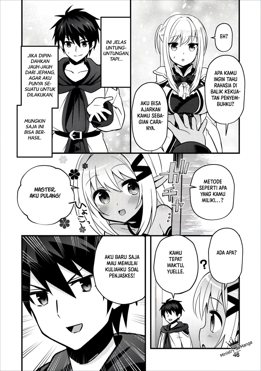 Isekai no Meikyuu Toshi de Chiyu Mahoutsukai Yattemasu chapter 12