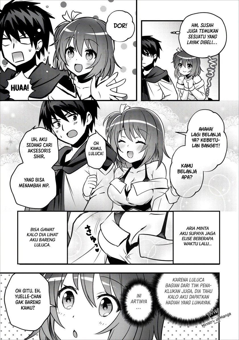 Isekai no Meikyuu Toshi de Chiyu Mahoutsukai Yattemasu chapter 12