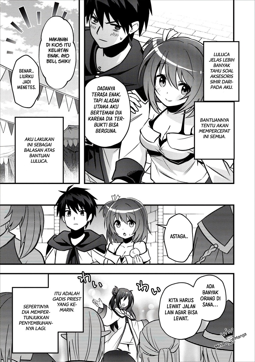 Isekai no Meikyuu Toshi de Chiyu Mahoutsukai Yattemasu chapter 12