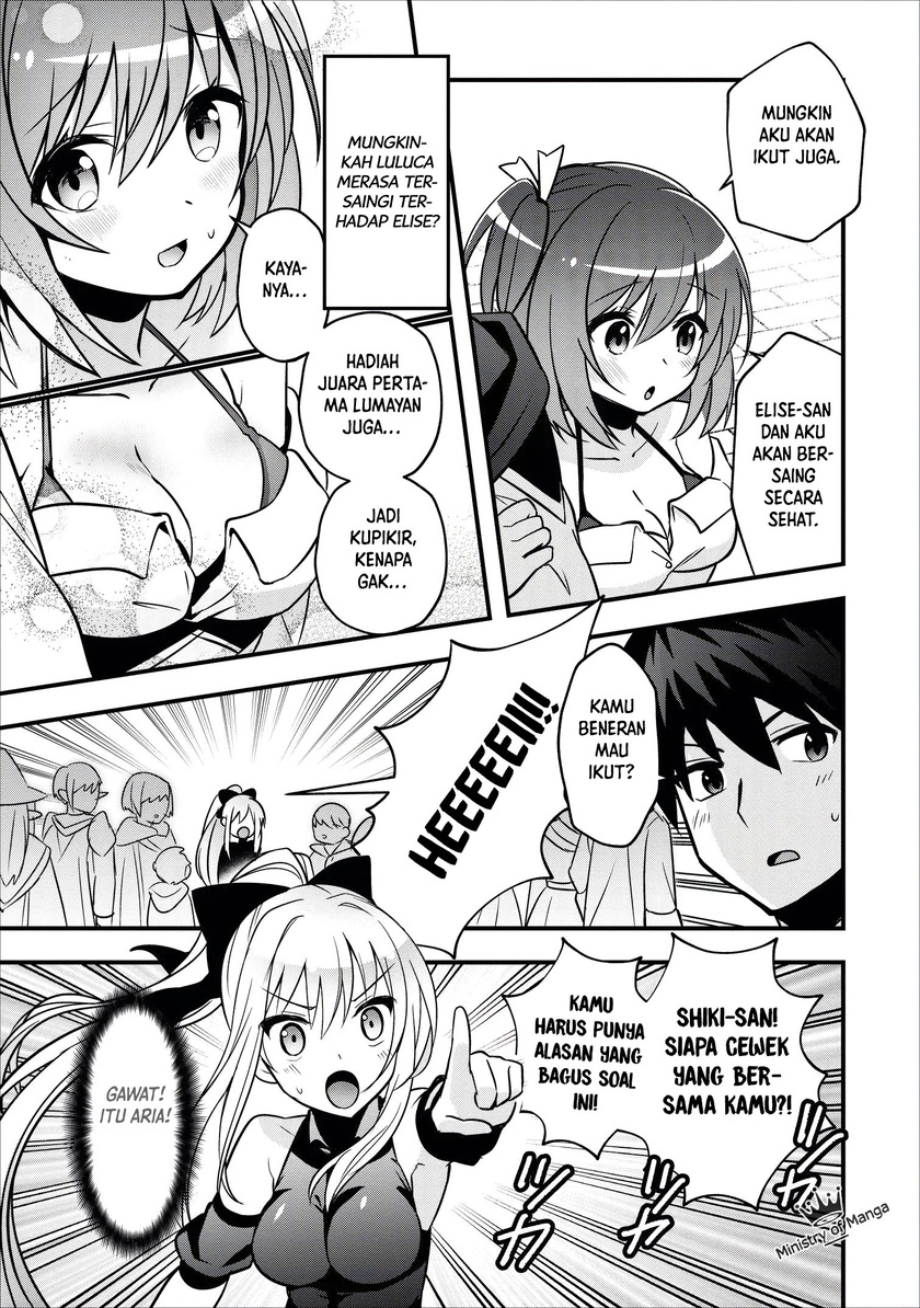 Isekai no Meikyuu Toshi de Chiyu Mahoutsukai Yattemasu chapter 12