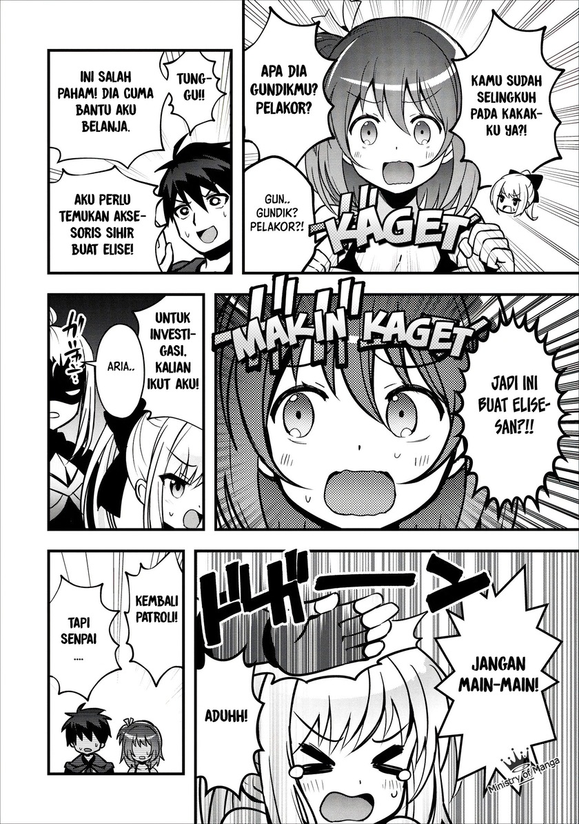 Isekai no Meikyuu Toshi de Chiyu Mahoutsukai Yattemasu chapter 12