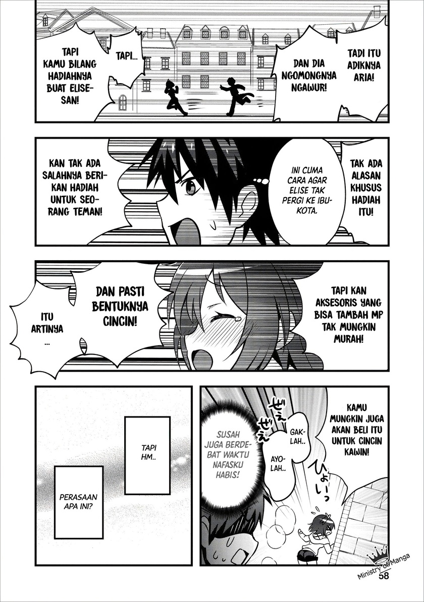 Isekai no Meikyuu Toshi de Chiyu Mahoutsukai Yattemasu chapter 12