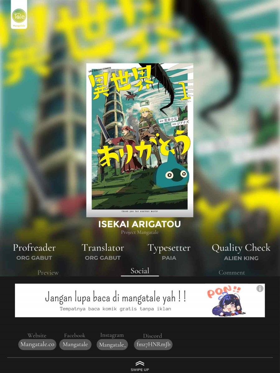 Isekai Arigatou Chapter 26 Bahasa Indonesia