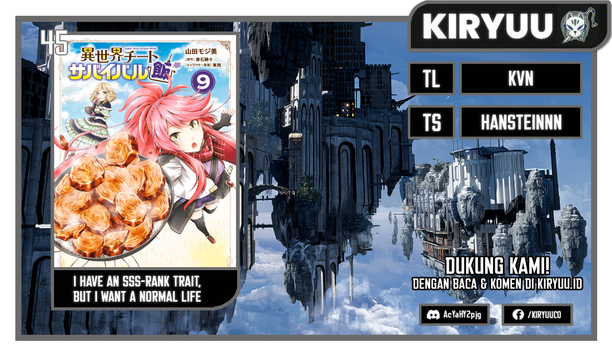 Isekai Cheat Survival Meshi Chapter 45 Bahasa Indonesia