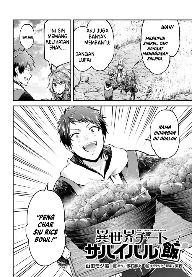 Isekai Cheat Survival Meshi Chapter 45 Bahasa Indonesia